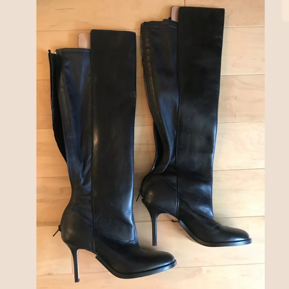 Maison Martin Margiela 22 Paneled Mid-Calf Boots - Picture 7 of 13